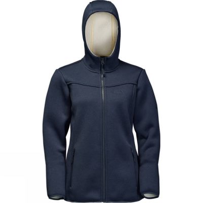 Chaquetas Jack Wolfskin Terra Nova Bay Mujer - Azul Marino - Chile HLP490362